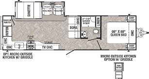Rear bedroom and bunk house in the front. Puma Travel Trailers By Palomino Rv