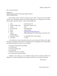 Dengan hormat, bersama surat lamaran ini, saya bermaksud untuk mengajukan permohonan kerja di pt titikdua network pada posisi teknisi komputer. Surat Lamaran Kerja Rs Pertamina Batam