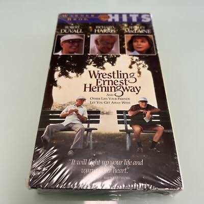 Wrestling Ernest Hemingway (VHS, 1997) NEW & SEALED! Rare! 85391520634| eBay