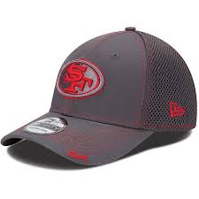 Black 49ers Hat New Era New Era Men S San Francisco 49ers 39thirty Graphite Neo Stretch Fit Cap 25 Nfl Football 49ers 49ers Gifts 49ers