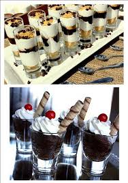 Wedology By Dejanae Events December 2011 Superbowl Desserts Dessert Shooters Desserts