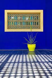Majorelle Garden Marrakesch Marrakesch Marrakesch Marokko Fenster Und Turen
