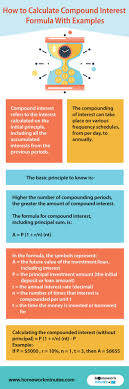 How To Calculate Compound Interest Formula With Examples Compound Interest Math Homework Help Math Homework