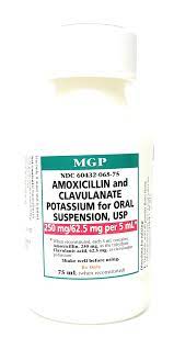 Continue for 48 hours after all symptoms have subsided. Amoxi Clav Suspension 250 62 5 Mg 75ml