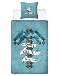 80 % polyamid, 20 % elasthan. Minecraft Bettwasche 80x80 135x200 Cm Real De