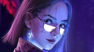 Johnny silverhand of cyberpunk 2077. Cyberpunk 2077 Wallpaper Artwork Glasses Glowing Cyberpunk Looking At Viewer Wallpaper For You Hd Wallpaper For Desktop Mobile