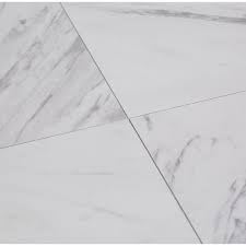 Trafficmaster Carrara Marble 12 In X 12 In Peel And Stick Vinyl Tile 30 Sq Ft Case Ss1212 The Home Depot Vinyl Tile Marble Vinyl Carrara Marble