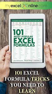 101 Most Popular Excel Formulas Excel For Beginners Excel Formula Excel Shortcuts