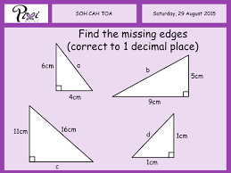 Sohcahtoa Pixi Pptx Trigonometry Teaching Resources Differentiation Activities