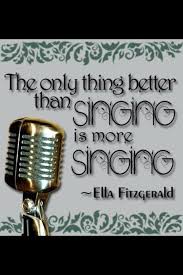 The best inspiring and motivational ella fitzgerald quotes on the web. Pin By Music Doing Good On â„³á¹³ÏŸâ„' Pics Only Singing Quotes Choir Quotes Singing