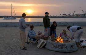 The beach burner portable bonfire 30 inch recycled steel fire pit. Tips For The Best Beach Bonfire Visit Newport Beach