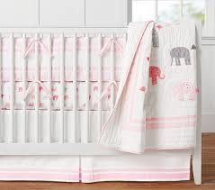 Enhanced with pink peonies, she has lovely hand painted neck and face floral arrangements. Harper Elephant Crib Bedding Set Pottery Barn Kids