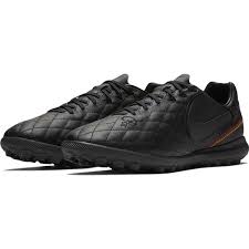 Nike Tiempo X Finale 10r Tf Artificial Turf Soccer Shoes Soccer Shoes Black Shoes Shoes