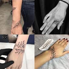 A vine tattoo wrapped around the wrist just makes sense. Wrist Tattoo Wristtattoo Wrap Around Wrist Tattoos Wrap Around Tattoo Body Art Tattoos
