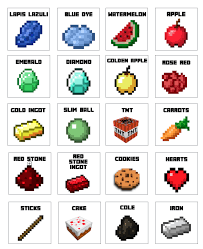 Minecraft inspired search game (2+ players) mine hunt is a fun and interaction game that can by played by itself or paired to reinforce any skill area. Minecraft Candy Free Printable For Bags Minecraft Party Decorations Minecraft Party Minecraft Birthday Party