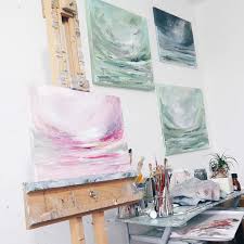 Starting Painting At 6am This Morning Running Out Of Energy And Thinking About Having A Bath With A Lush Bath Bomb Painting Katie Jobling Art