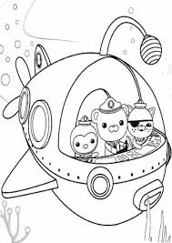 Octonauts to your stations for a wonderful undersea adventure! Free Easy To Print Octonauts Coloring Pages Tulamama