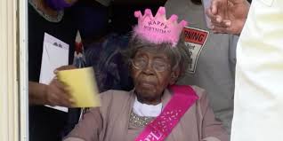 Ford was born when president theodore roosevelt was elected to his second term. America S Oldest Woman With 200 Grandchildren Celebrates 116th Birthday News Business Entertainment Reviews And Tech How Tos