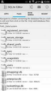 Using sqlite master you can do almost anything in a sqlite . Sqlite Editor Para Android Decargar Gratis