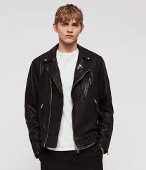 Allsaints Us Mens Vice Leather Biker Jacket Black Leather Jacket Leather Jacket Men Biker Jacket