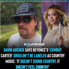 Country Music Artist #GavinAdcock had a few words to say about #Beyonce’s  album. He also went