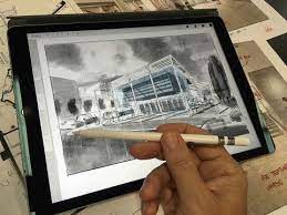 Akers Architectural Rendering Youtube App Design Ipad Ipad Pro Art Ipad Drawings