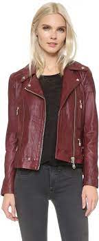748 Doma Leather Moto Jacket Jackets Jackets For Women Fashion