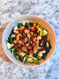 Gesunder Hahnchensalat Leichtes Fitness Salat Rezept Rezept Chicken Salat Rezepte Salat