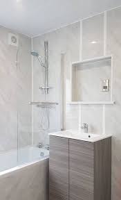 These shower wall panels are made of 9mm waterproof plywood core with a high pressure decorative laminate bonded to the face. Decorative Wall Panels Igloo Surfaces