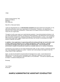Administrative Assistant Cover Letter Resume Resumesdesign Administrative Assistant Cover Letter Job Cover Letter Cover Letter For Resume