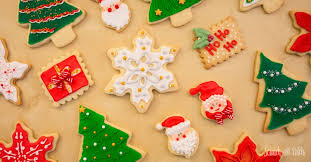 Too thick and you make break the cookie your are applying it to, to running and the frosting may slide off. Royal Icing Christmas Cookies Scratch And Stitch