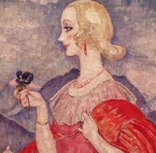 Wegener is known for her fashion illustrations and later her paintings that pushed the boundaries of gender and love of her time. Gerda Wegener Wegener S Wife In The Danish Girl Tutt Art Pittura Scultura Poesia Musica