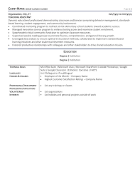 Elementary Teacher Resume Example Template For 2021 Zipjob