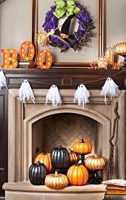 Chic Halloween Decorations For Your Flat Society19 Uk Halloween Fireplace Diy Halloween Decorations Halloween Mantel