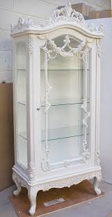 French display cabinets | white painted french furniture. Chateau White Ornate Carved Display Armoire Buy From The French Furniture Speciali Chic Furniture Modern Shabby Chic Furniture Painting Shabby Chic Furniture