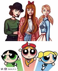 Modern Powerpuff Girls Powerpuff Girls Fanart Powerpuff Girls Costume Powerpuff Girls Cartoon