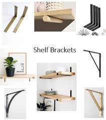 The rustic bathroom shelves featured on designdininganddiapers can be an example worth checking out. Shelves Brackets And My Secret Weapon For Shelf Styling One Room Challenge Week 3 Pretty Real
