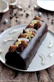 Buche Choco Coco Facon Bounty Rock The Bretzel Recette Desserts Fantaisie Poire Belle Helene Cuisson De Noel