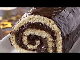 Buche De Noel Roulee Au Chocolat Facile Et Rapide رولي بالشكلاط سهلة Youtube Buche De Noel Desserts Food