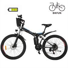 Bikfun Elektrofahrrad 20 26 Zoll E Bike Lithium Akku 36v 8ah 12 5ah 250w 21 Gang 7 Gang In 2020 Elektrofahrrad Pedelec Fahrrad