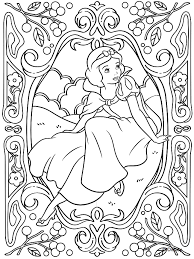 Coloring pages disney for adults. Disney Princess Coloring Pages To Print Or Do Digitally Theme Park Professor