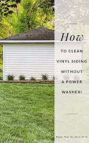Throughout my life, one major value that's been consistently hammered into my brain time after time. How To Clean Siding Without A Power Washer Clean Siding Cleaning Vinyl Siding Siding