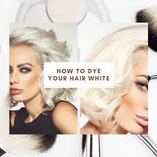This platinum hair color is for those who are naturally light blonde to light brown. How To Dye Your Hair White Bellatory Fashion And Beauty