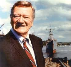 On this day in 1976, John Wayne attended the Christening of the frigate  Oliver Hazard Perry (FFG 7). He was a board member of one of the major  sub-contractors and was seated