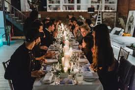 Whether you are hosting a dinner party in your home, or are a guest. Inside Away S Holiday Dinner Party In London Here Magazine Away