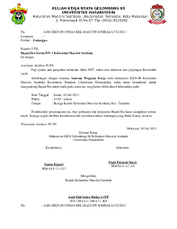 Atas kehadiran dan partisipasi bapak/ ibu, kami ucapkan terima kasih. Format Surat Undangan Seminar Guru Paud