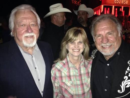 Jimmy Capps,Michele Voan Capps,Gene backstage @opry !
