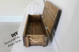Diy Decorative Ammo Box Pretty Handy Girl Diy Ammo Storage Ammo Box Crate Diy