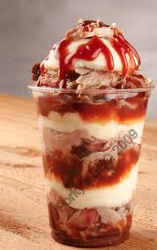 Pulled Pork Sundae Fair Food Recipes Bbq Food Truck Food Truck Menu