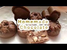 Homemade Chocolate Chocolate Recipe How To Make Dry Fruit Chocolates From Compound Chocolates Chocolate Fruit Compound Chocolate Recipe Homemade Chocolate